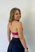 Top Fer Gaia Fucsia Frente única Nakay - comprar online