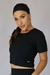 Cropped Manga Basic Preto