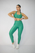 Calça Manu Verde Sálvia Cós transpassado - Dafer Fitness