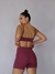 Short Fer Viena vinho Cintura Alta - loja online