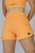 Short Run Laranja duplo com bolso