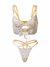 Conjunto de 2 piezas: Diamante blanco & doree - comprar online