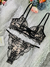 Conjunto de 2 piezas: Suspiro encaje negro