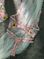 Conjunto de 2 piezas: Bordado Floral Rosa en internet