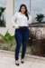 Calça Cigarrete Plus Size