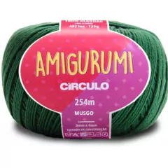 Imagem do Fio de Amigurumi-CÍRCULO-2,5mm-100% algodão-254m e 125 gramas