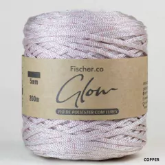 Fio Glow-FISCHER- 5mm com Lurex- 200 metros - comprar online