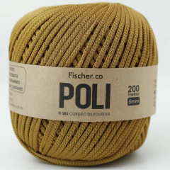 Fio POLI 5mm-FISCHER-100% Poliéster (200metros)-Aprox. 400gr - loja online