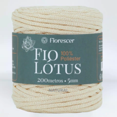 Fio Náutico Lótus Poliéster- FIORESCER-5mm 100% poliéster 200 metros - loja online