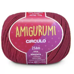 Fio de Amigurumi-CÍRCULO-2,5mm-100% algodão-254m e 125 gramas na internet