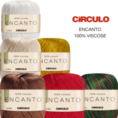 Fio ENCANTO-CÍRCULO-100% Viscose-128m e 100g