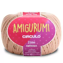 Fio de Amigurumi-CÍRCULO-2,5mm-100% algodão-254m e 125 gramas