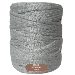 Imagem do Fio Náutico Premium MALHAFIO MESCLADO LUREX-5mm-100% poliéster-500g-Aprox. 300mts