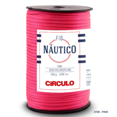 Fio Náutico-CÍRCULO-5mm-2400 TEX-100% Polipropileno-208m- 500g - comprar online