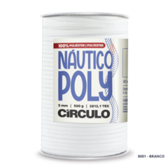 Fio Náutico POLY-CÍRCULO-5mm-2812,1 tex-100% POLIÉSTER-182m- 500g - comprar online