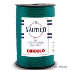 Imagem do Fio Náutico-CÍRCULO-5mm-2400 TEX-100% Polipropileno-208m- 500g
