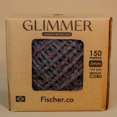 Glimmer-FISCHER-Cordão Metalizado - 3mm-150m - loja online