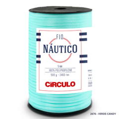 Fio Náutico-CÍRCULO-5mm-2400 TEX-100% Polipropileno-208m- 500g - loja online