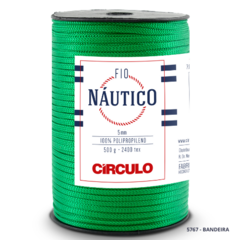 Fio Náutico-CÍRCULO-5mm-2400 TEX-100% Polipropileno-208m- 500g - loja online
