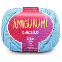 Fio de Amigurumi-CÍRCULO-2,5mm-100% algodão-254m e 125 gramas