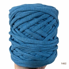 Imagem do Fio de Malha Residual Tapeteco -TONS DE AZUL (MALHA)-1Kg para Crochê e Artesanato em Geral