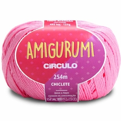 Fio de Amigurumi-CÍRCULO-2,5mm-100% algodão-254m e 125 gramas