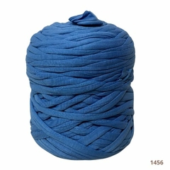 Imagem do Fio de Malha Residual Tapeteco -TONS DE AZUL (MALHA)-1Kg para Crochê e Artesanato em Geral