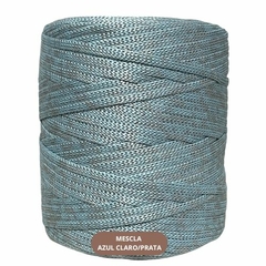 Fio Náutico Premium MALHAFIO MESCLADO LUREX-5mm-100% poliéster-500g-Aprox. 300mts na internet