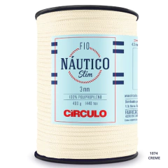 Fio Náutico Slim-CÍRCULO-3mm-1440 Tex-100% Polipropileno-278m- 400g na internet