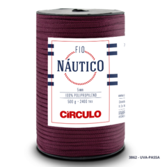 Imagem do Fio Náutico-CÍRCULO-5mm-2400 TEX-100% Polipropileno-208m- 500g