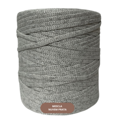 Imagem do Fio Náutico Premium MALHAFIO MESCLADO LUREX-5mm-100% poliéster-500g-Aprox. 300mts