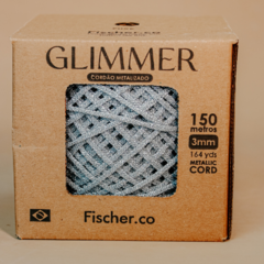 Glimmer-FISCHER-Cordão Metalizado - 3mm-150m na internet