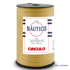 Imagem do Fio Náutico-CÍRCULO-5mm-2400 TEX-100% Polipropileno-208m- 500g
