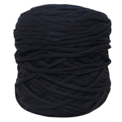 Fio de Malha Residual Tapeteco -PRETO (MALHA) -1Kg para Crochê e Artesanato em Geral - comprar online