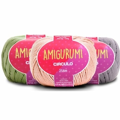 Fio de Amigurumi-CÍRCULO-2,5mm-100% algodão-254m e 125 gramas