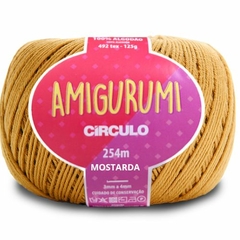 Fio de Amigurumi-CÍRCULO-2,5mm-100% algodão-254m e 125 gramas