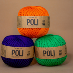 Fio POLI 3mm-FISCHER-100% Poliéster (220metros)