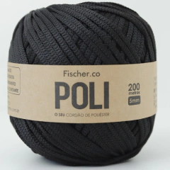 Fio POLI 5mm-FISCHER-100% Poliéster (200metros)-Aprox. 400gr
