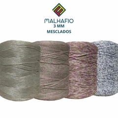 Fio Náutico Premium MALHAFIO MESCLADO-3mm-100% poliéster-500g-Aprox. 540mts na internet