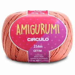 Fio de Amigurumi-CÍRCULO-2,5mm-100% algodão-254m e 125 gramas