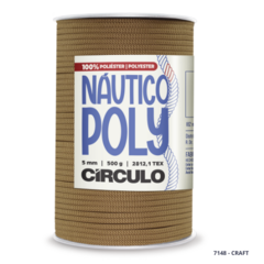 Imagem do Fio Náutico POLY-CÍRCULO-5mm-2812,1 tex-100% POLIÉSTER-182m- 500g