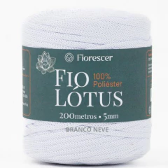 Fio Náutico Lótus Poliéster- FIORESCER-5mm 100% poliéster 200 metros - loja online