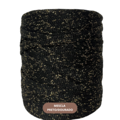 Imagem do Fio Náutico Premium MALHAFIO MESCLADO LUREX-5mm-100% poliéster-500g-Aprox. 300mts