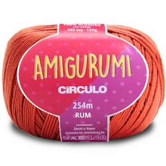 Fio de Amigurumi-CÍRCULO-2,5mm-100% algodão-254m e 125 gramas