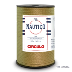 Fio Náutico-CÍRCULO-5mm-2400 TEX-100% Polipropileno-208m- 500g - loja online