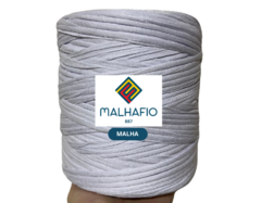 Fio de Malha Residual MALHAFIO-BRANCO-1Kg para Crochê e Artesanato em Geral
