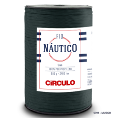 Fio Náutico-CÍRCULO-5mm-2400 TEX-100% Polipropileno-208m- 500g - comprar online