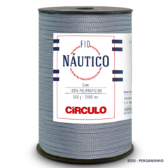 Fio Náutico-CÍRCULO-5mm-2400 TEX-100% Polipropileno-208m- 500g