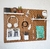 Painel para Organização Pegboard Setup/Estudos/Ateliê 76x56cm MARROM - KAIGÊ