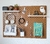 Painel para Organização Pegboard Setup/Estudos/Ateliê 76x56cm MARROM - comprar online